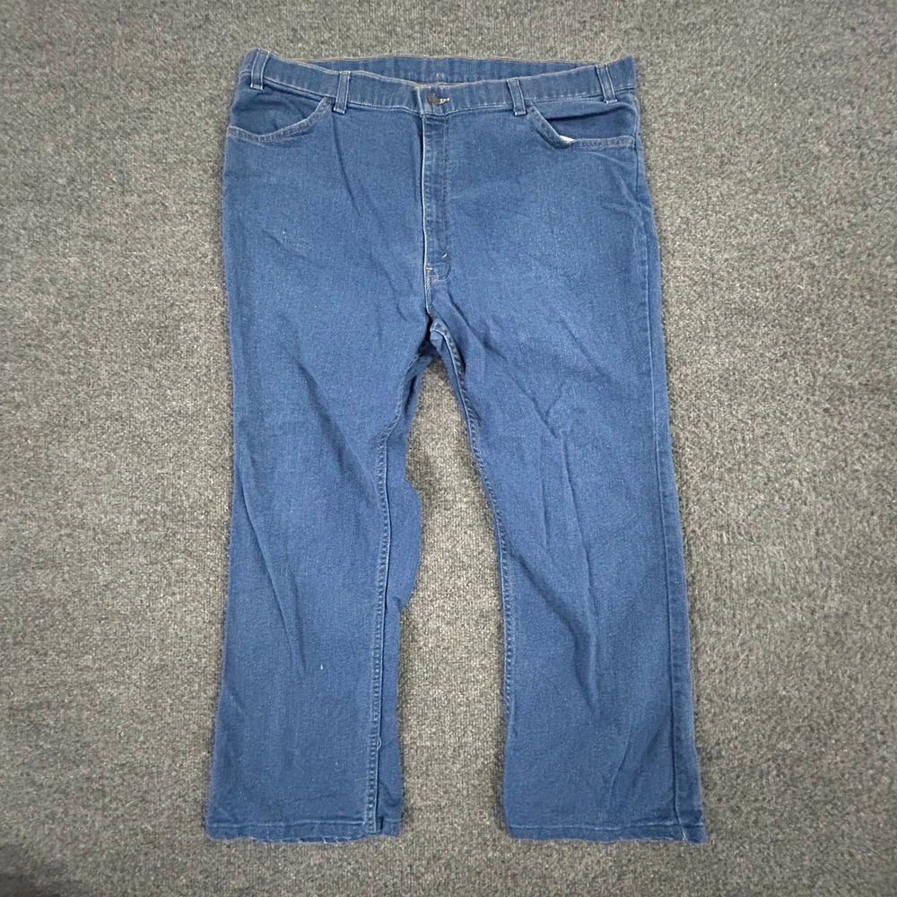 Levis Jeans Mens Size 42 Blue Action Jeans Straight Leg USA Vintage 74699